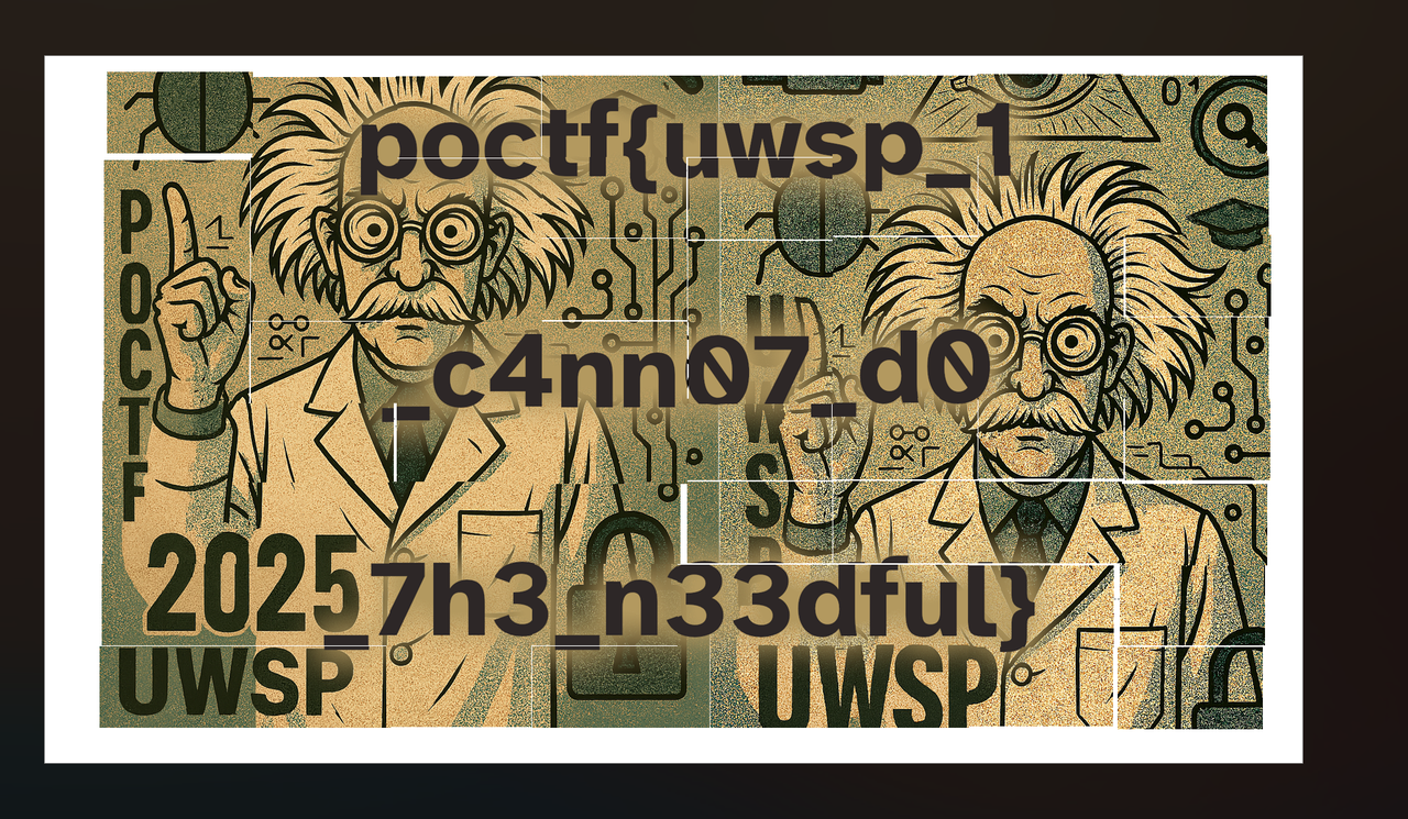 Puzzle solved in PPT