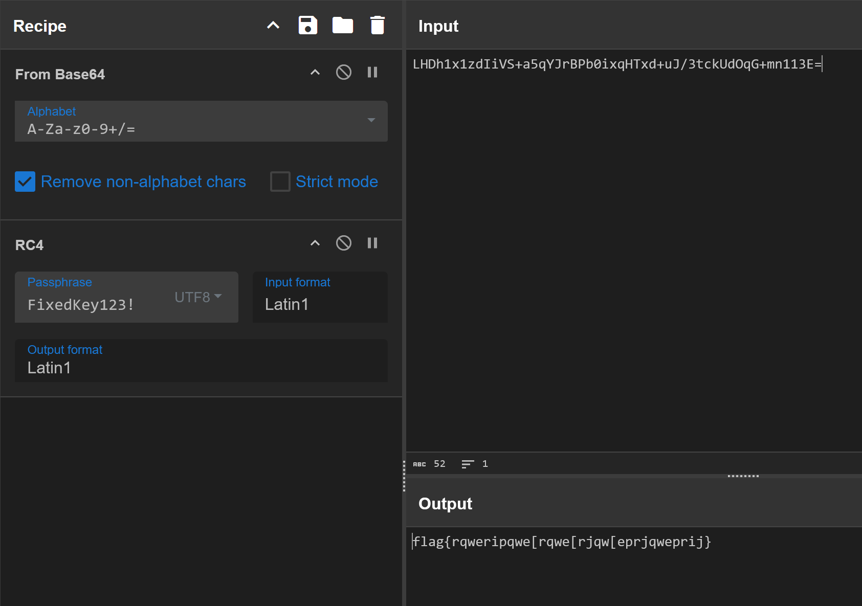 RC4 解密后的 Flag